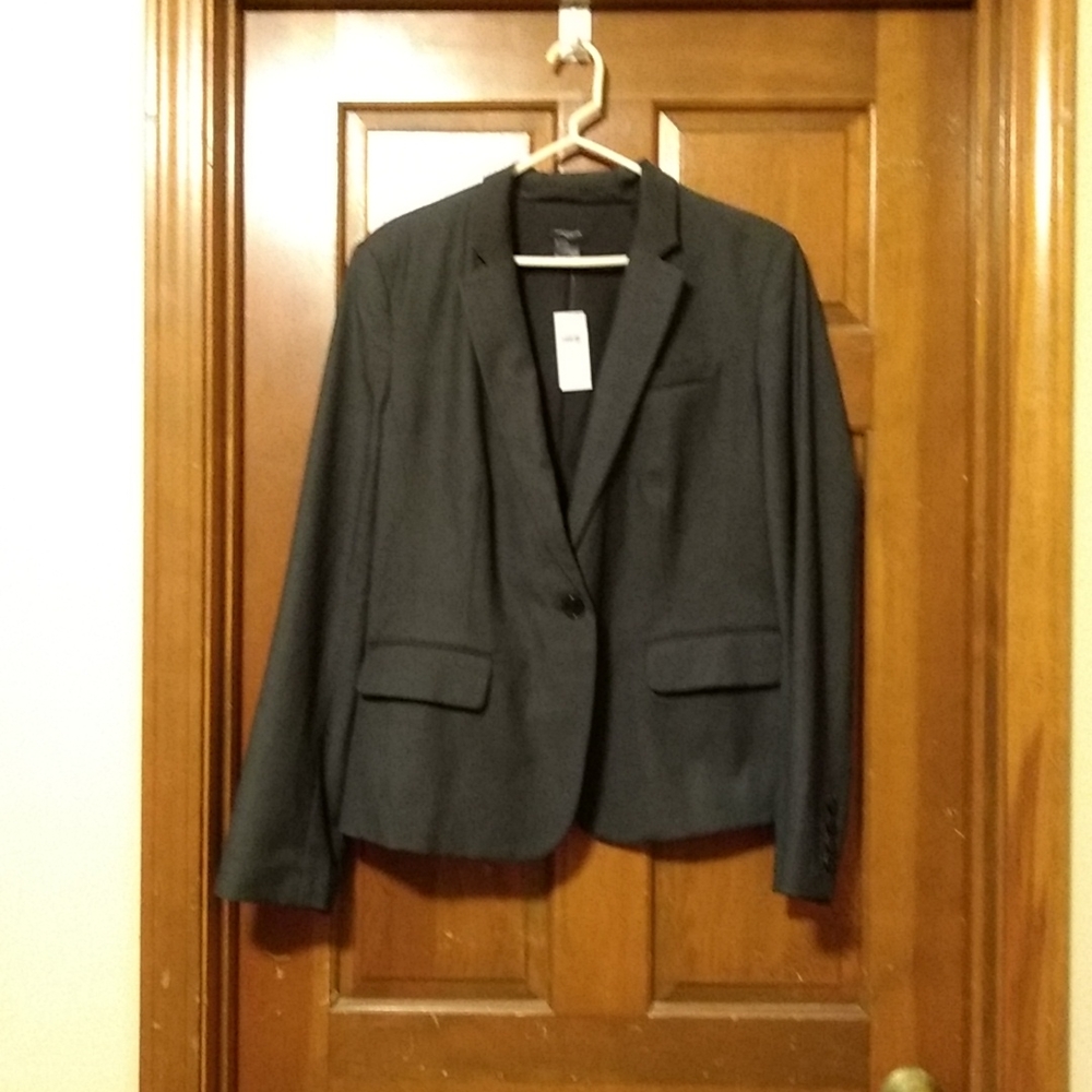 Charcoal Ann Taylor Blazer
